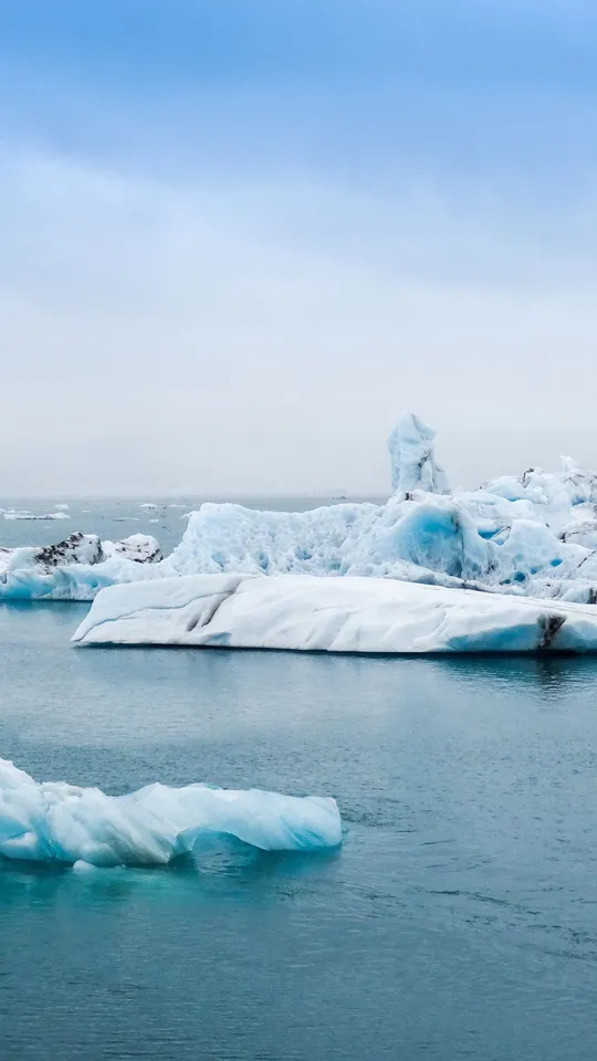 Iceberg di ghiaccio in Islanda